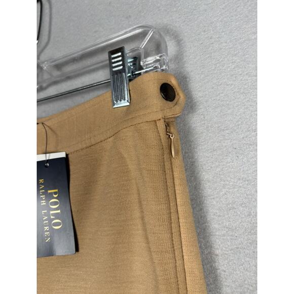 Polo Ralph Lauren Pants Womens Medium Riding Breeches Suede Patch Equestrian - Picture 13 of 16